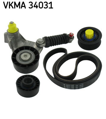 SKF Keilrippenriemensatz VKMA 34031